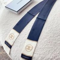 ราคา CHANEL7050 ผ้าพันคอผ้าไหมที่คาดผมผู้หญิง Simple All-Match ผ้าพันคอ (49152096479)