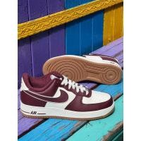 ราคา ♞,♘,♙NIKE Air Force 1 white red （ของแท้ 100%） (25477423622)