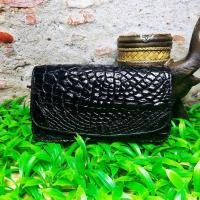 ราคา ซองหนังใส่มือถือ หนังจระเข้แท้ 100% กระเป๋าจระเข้ ใส่โทรศัพท์มือถือ ซองโทรศัพท์มือถือ หนังจระเข้ R29 (22515620508)