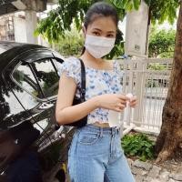 ราคา มือสอง เสื้อครอป แขนตุ๊กตา น่ารักมาก (5137744155)