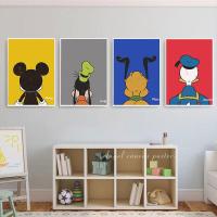 ราคา โปสเตอร์ผ้าใบ ลายการ์ตูนดิสนีย์ มิกกี้เมาส์ โดนัลด์ดั๊ก ไร้กรอบ สําหรับตกแต่งผนังห้อง (17545401384)