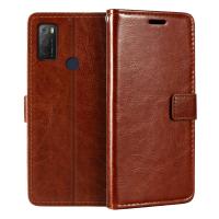 ราคา ซองหนัง Pu เคสแม่เหล็กพร้อมขาตั้งสําหรับ Tcl 20E Wallet (10675613431)