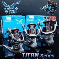 ราคา รอกตกปลา รอกสปินนิ่ง วีว่า VIVA TITAN TT Series (New GREY RED) (3338687200)