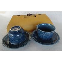 ราคา ชุดกาแฟ,สีน้ำเงิน,นางพญา,2ชุดบรรจุในกล่อง,ของรับไหว้,ชุดรับไหว้งานแต่ง,ของรับไหว้ผู้ใหญ่,ของที่ระลึกงานแต่งงาน,otop (17300103686)