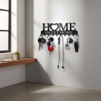 ราคา ราวแขวนเสื้อแบบติดผนังโลหะ, ชั้นเก็บขอบ, ล็อคแร็ค, ขอบเหล็กสไตล์วินเทจสําหรับประตูหน้า, ห้องครัว, บ้าน, และการจัดระเบียบกุญแจรถยนต์ (51200731946)