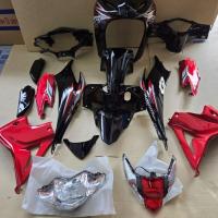 ราคา ชุดสี wave110i สีดำแดง เฟรมรถ เวฟ110i 2012 ชุดสี พร้อม ไฟหน้า ไฟท้าย ตามรูป ยกชุด17ชิ้น (29857721209)