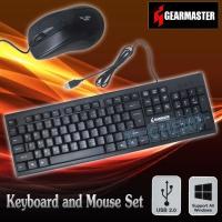 ราคา Gearmaster Keyboard & Mouse ชุดคีย์บอร์ด และ เมาส์ สำหรับคอมพิวเตอร์ (4417367014)