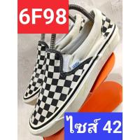 ราคา รองเท้ามือ2 แบรนด์แท้ ไซส์ 42 แบบสวม ใส่เที่ยว ใส่ทำงาน ซักสะอาดพร้อมใส่ พื้นเดิม พร้อมส่ง6F98ผ้าใบvan #เจ้แดง (47151136271)