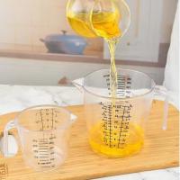 ราคา ถ้วยตวงพลาสติก 3หน่วยตวง(CUP,Oz,ml) 4ขนาด Plastic Measuring Cup (27760051121)