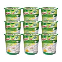 ราคา (แพ็ค 12 ถ้วย) คนอร์ คัพโจ๊ก แบบถ้วย รสหมู ไก่ กุ้ง (32 กรัม) Knorr Cup Jok (เลือกสูตรด้านใน) โจ๊ก คัพ ถ้วย หมู (28509880256)