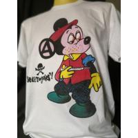 ราคา เสื้อยืดสีขาวเสื้อวงนำเข้า Seditionaries Mickey Drug Sex Pistols Ska Punk Rock Hardcore Retro Style Vintage T-ShirtS-4XL (21647872738)