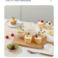 ราคา ถ้วยกระดาษอบขนม รองขนม ถ้วยกระดาษสีขาวทนอุณหภูมิสูง ถ้วยเคลือบกันน้ำมัน (54850719364)