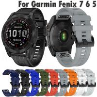 ราคา สายนาฬิกาข้อมือซิลิโคน 22 มม. สําหรับ Garmin Fenix 7 6 6Pro Fenix 5 5 Plus Forerunner 945 935 (15973756604)