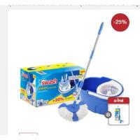 ราคา ชุดถังปั่นสปินม๊อบพร้อมไม้แป้นสามเหลี่ยม ตะแกรงพลาสติก SWASH รุ่น แอนดี้ 693Y23 สีน้ำเงิน (24871070388)