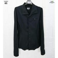 ราคา BOY LONDON แท้ อก40 เสื้อเชิ๊ตแขนยาวสีดำสปอตคลาสสิก (22785844749)