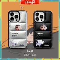 ราคา เคสโทรศัพท์พลาสติกแข็งวัสดุลงเครยอนชินจังเหมาะสําหรับiPhone 15 14 13 12 Mini 11 PRO MAX 6/6s 7/8plus SE2 X/XS XR XSMAX HG64 (29590651317)