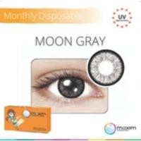 ราคา Maxim contact lens ตาโต (Moon Gray) คอนแทคเลนส์สีเทา รายเดือน 1 คู่/กล่อง (21241018802)