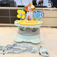 ราคา เก้าอี้หัดนั่ง Bonbebe jumbo seat - Classic Grey แถม‼️โมบายเสริมพัฒนาการ (สินค้ามือ2) (29164860599)