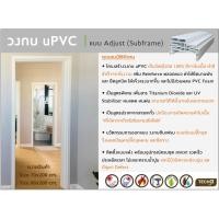 ราคา Marbella TECHO วงกบ uPVC แบบซับเฟรม 80X200 ซม. ปังสุดๆ (40411981994)
