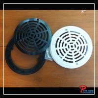 ราคา Round Maindrain สะดือสระว่ายน้ำสีขาวและสีดำ ขนาด 8 นิ้ว (12048440253)