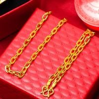 ราคา สร้อยคอทอง หนัก 2 สลึง ยาว 18นิ้ว ลายโซ่ฝรั่ง สร้อยคอไม่ลอก ไม่ดำ ชุบเศษทองเยาวราช ชุบทอง100% งานฝีมือจากช่างเยาวราช (23217638911)