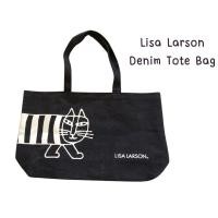 ราคา Lisa Larson Denim Bag - กระเป๋าลิซ่า ลาร์สัน Tote bag กระเป๋าช้อปปิ้ง กันน้ำ ใบใหญ่ (24856403720)