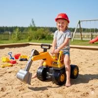 ราคา METOYS รถขุดดินขาไถ ใหญ่ยักษ์ หมุนรอบได้ รถแมคโคร รถเด็กนั่ง รถตักดิน รถขุด มีของเล่น 9938 (5516312749)