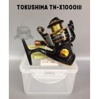 ราคา รอกสปินนิ่งโตกูชิม่า TOKUSHIMA TN-X1000/2000/3000 lll (BLACK-GOLD) (2376759810)