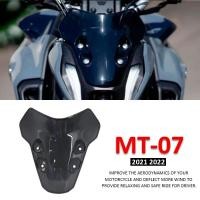 ราคา For Yamaha MT07 MT-07 MT 07 2021- New Motorcycle Accessories Windscreen Windshield Deflectors Wind (51751870486)