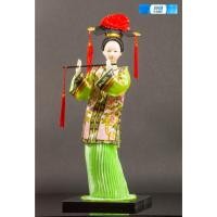 ราคา ตุ๊กตาสาวจีนสวมชุดโบราณ สูง12นิ้ว(30cm.) ถือขลุ่ยไม้ไผ่ Chinese Traditional Doll Handcraft Bamboo flute Ancient China (40202121389)