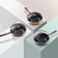 ราคา แปดเหลี่ยมกระทะไม่ติดกระทะหินทางการแพทย์ครัวเรือนกระทะกระทะเตาแม่เหล็กไฟฟ้าเตาแก๊สกระทะสากล (48350428038)