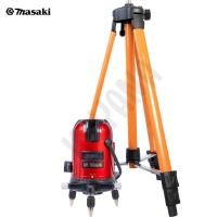 ราคา MASAKI เลเซอร์วัดระดับน้ำ 5 เส้น 360 องศา วัดระดับ เครื่องมือวัดระดับ รุ่น MK-5L (แสงสีแดง) (29468024433)