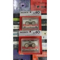 ราคา micro cassette tape ไมโครคลาสเซทเทป Sony : mc60 สภาพใหม่ในแพค เแพคเก่าเก็บหน่อย จำนวน 2 ม้วน สินค้าจากตู้ญี่ปุ่น (43267996356)