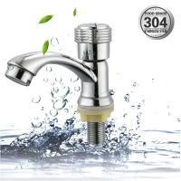 ราคา bathcenter ก๊อกน้ำสแตนเลส SUS 304 Basin Water Tap Faucet (5464769348)