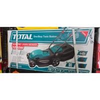 ราคา รถเข็นตัดหญ้าไฟฟ้าแบบเดินตามยี่ห้อ Total ใบพัด 13 นิ้ว 1,200w ความจุ 28 ลิตร (43952357776)