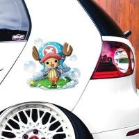 ราคา "One Piece" Luffy Chopper Nami Zoro สติ๊กเกอร์ติดรถยนต์บุคลิกภาพความคิดสร้างสรรค์ตกแต่ง Decals (26890718735)