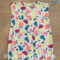 ราคา รอมเปอร์เด็ก มือ 1 แบรนด์ Carter ผ้านุ่มใส่สบาย มีกระดุมสแนปที่เป้า (7821887166)