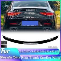 ราคา FOR MERCEDES BENZ CLS CLASS C257 W257 CLS300 CLS350 CLS400 CLS53 AMG CAR REAR BOOT SPOILER WING TRU (50802590473)