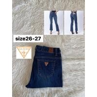 ราคา GUESS Slim Boot Jeans แท้% มือสอง (28819913700)