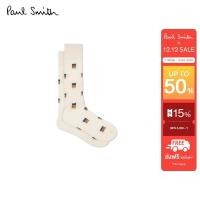 ราคา Paul Smith ถุงเท้าผู้ชาย รุ่น M1A-380CI-P464-02 สี Off-White (40806389577)