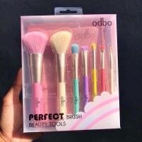 ราคา odbo Perfect Brush Beauty Tools [OD8-193] เซ็ตแปรงแต่งหน้าสีพาสเทล 7 ชิ้น ขนแปรงอ่อนนุ่ม ไม่ระคายเคืองผิว พร้อมกระเป๋า (16082127546)