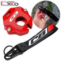 ราคา พวงกุญแจรถจักรยานยนต์กรณีเชลล์เย็บปักถักร้อยพวงกุญแจแหวนสําหรับ Honda cb650r CB 650R CB300R CB500X CB500F CB125R CB1100 CB1000R (40523301015)