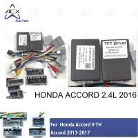 ราคา รถ 16Pin Android วิทยุสายไฟอะแดปเตอร์ Canbus กล่องถอดรหัส BMR-HA02 สําหรับ 2014-2017 HONDA ACCORD 9TH (41208866830)