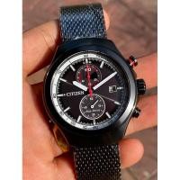 ราคา นาฬิกาข้อมือ นาฬิกาข้อมือผู้ชาย Citizen Black Dial Chronograph Eco-Drive CA7015-82E (41905066545)