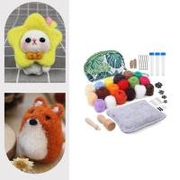ราคา Yu Needling Felting Kits Needle Felt Kits Handmade DIY Felting Set Needle Felt Kits (26877052674)
