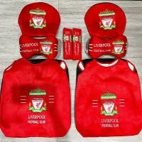 ราคา เบาะหุ้ม ❤️️ ชุดหุ้มเบาะรถยนต์ลายลิเวอร์พูล Liverpool ( เบาะนั่งดำ ) ❤️️ งานผ้ากำมะหยี่ปักลาย ไม่ใช่งานสกรีนแน่นอน (26354833076)