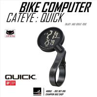 ราคา ไมล์วัดวามเร็วจักรยาน CATEYE : QUICK CC-RS100W WIRELESS BIKE COMPUTER สีดำ (23987022269)