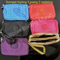 ราคา Kipling กระเป๋าสตางค์ 2 ช่อง 2 ซิป FS0030 (26559972883)