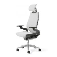 ราคา Modernform เก้าอี้ Steelcase ergonomic รุ่น Gesture พนักพิงสูง แบบWrap โครงเงิน หุ้มผ้าสีเทาอ่อน เก้าอี้เพื่อสุขภาพ (6932905593)