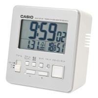ราคา CASIO Alarm Clock Radio Wave Silver Digital Small Size Snooze Light DQD-805J-8JF (41506696476)